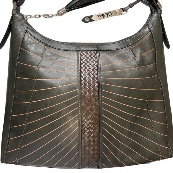 NTW Cole Haan Huarache square hobo purse - Picture 3 of 11